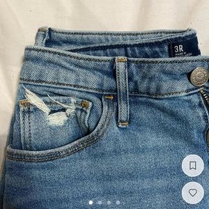 Hollister ultra high rise dad jean